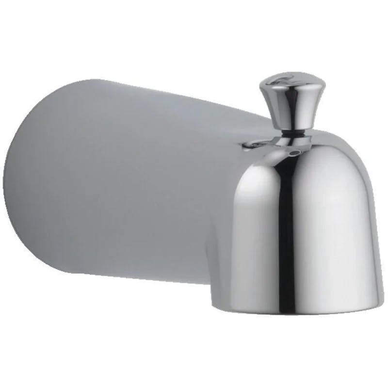 Universal Chrome 6" Wall Mounted Tub Spout with Diverter