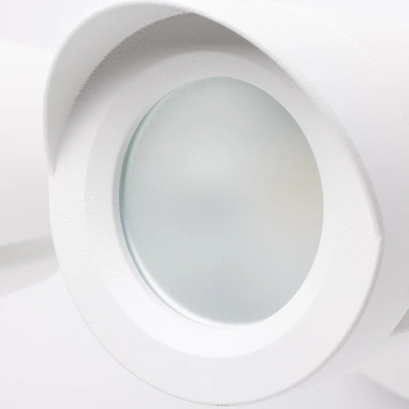 Nuvo Dual-Head White LED Security Flood Light with Motion Sensor
