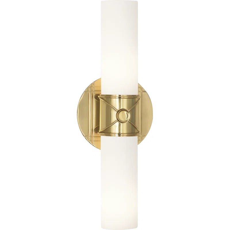 Maxime Modern Brass 16.5" Direct Wired Wall Sconce
