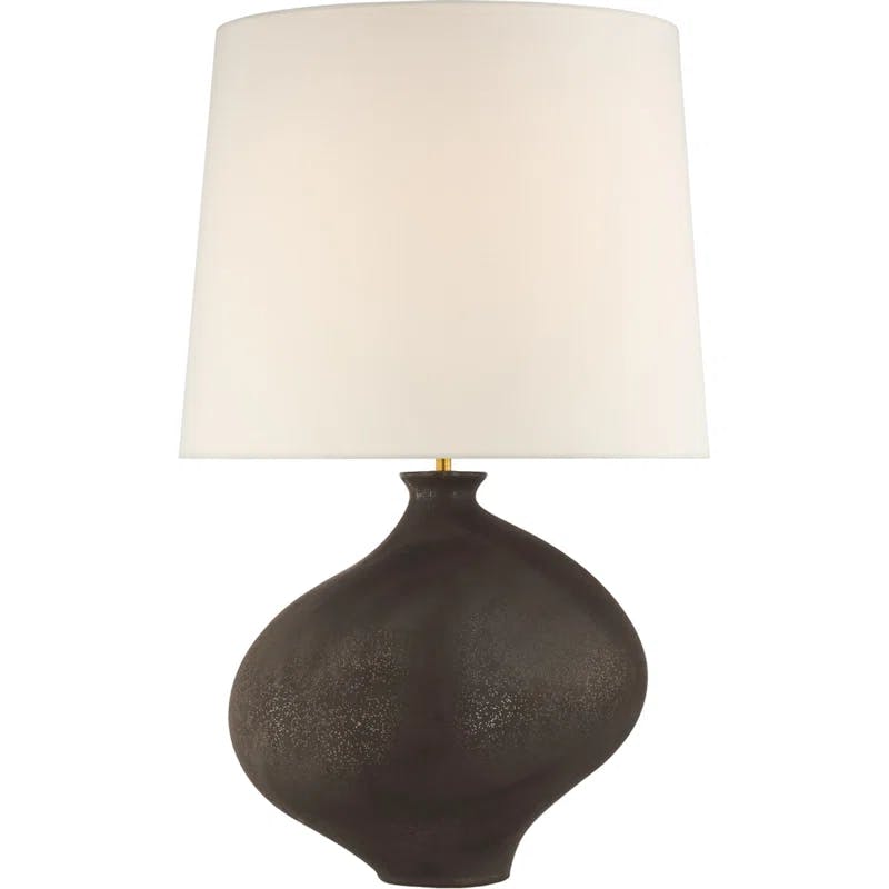 Celia Edison Black Outdoor Asymmetrical Table Lamp
