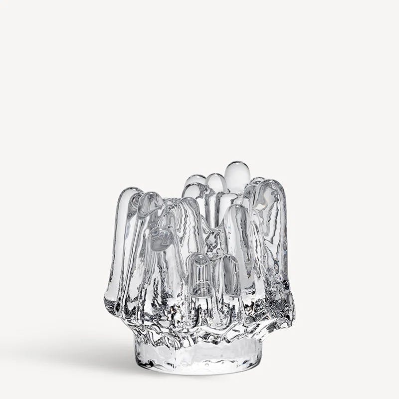 Polar 4.41'' Lead Free Crystal Tealight Lantern