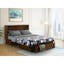 Alpine Queen Murphy Bed Cabinet with Gel-Infused Mattress & Tech Ports