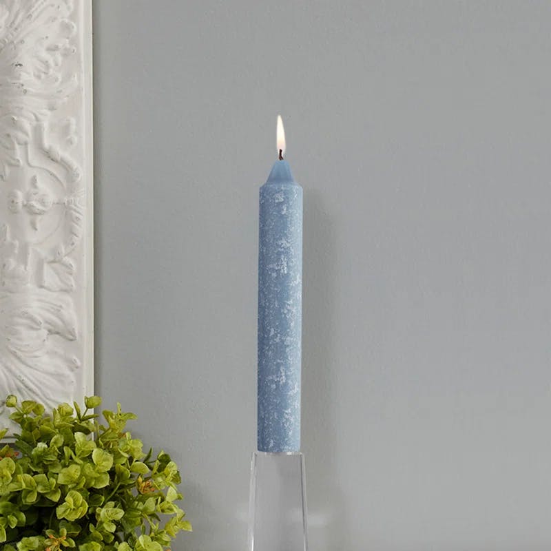 Spring Essence Beeswax 9" Taper Candles in Sky