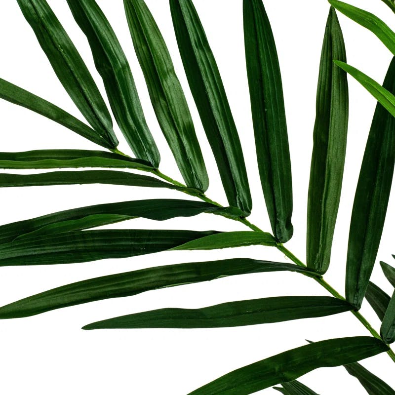 Tropical Oasis 6' Faux Kentia Palm in Sturdy Black Planter