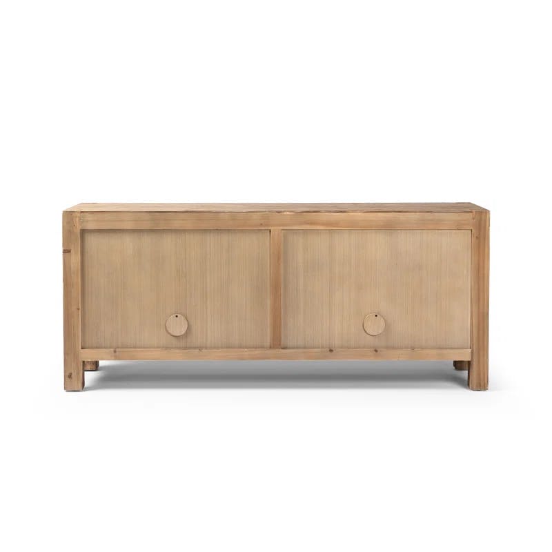 Distressed Light Pine Reclaimed Sideboard