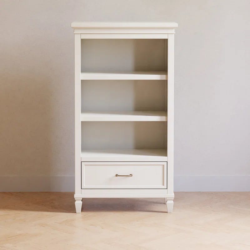 Darlington Classic French Country Inspired Kids Bookcase in Warm White