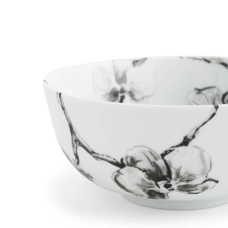 Black Orchid Fine Porcelain 5.5" Cereal Bowl
