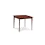 Sarah Fixed Top Cognac Cherry 36" Square Wood Dining Table