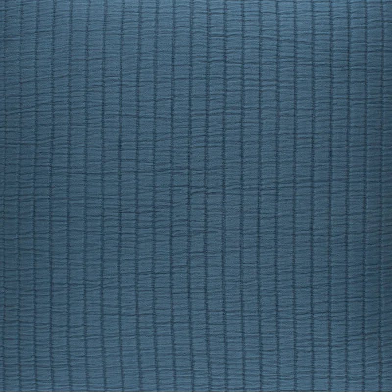 Aegean Grid-Weave Embroidered Cotton Standard Sham