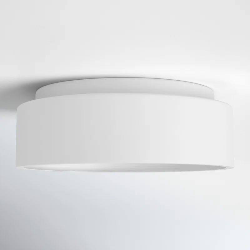 Orbit 20W White Acrylic LED Flush Mount Light