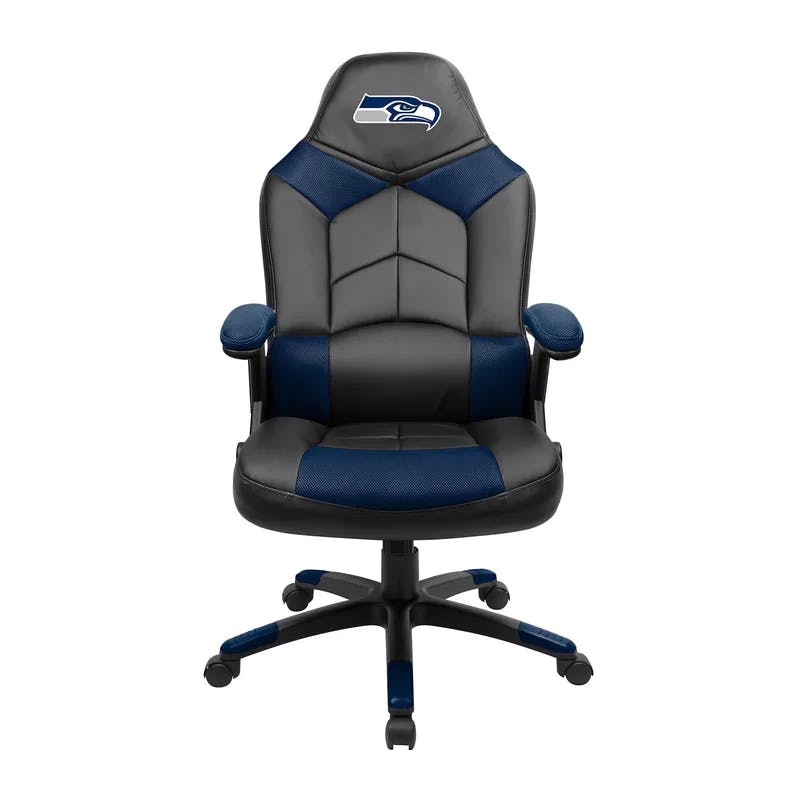 Seattle Seahawks Embroidered Memory Foam Oversized Gaming Chair