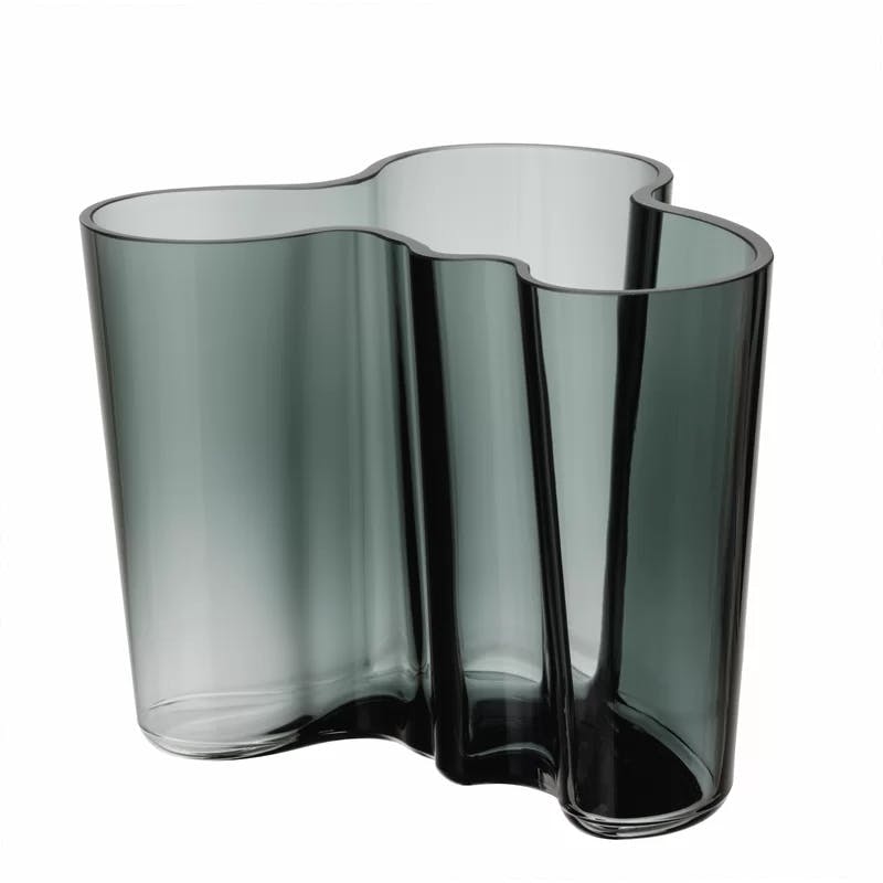 Aalto Inspired Glass Bouquet Table Vase