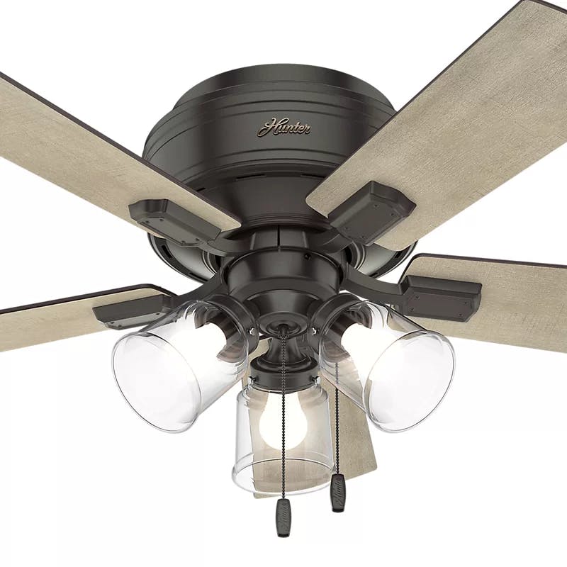Noble Bronze 42" Crestfield Ceiling Fan with LED Lighting and Reversible Blades