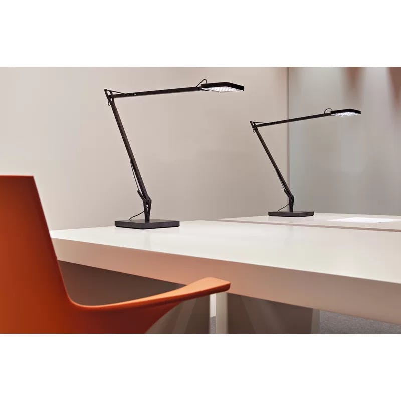 Adjustable Anthracite Kelvin LED Desk Lamp with Energy Saving Mode