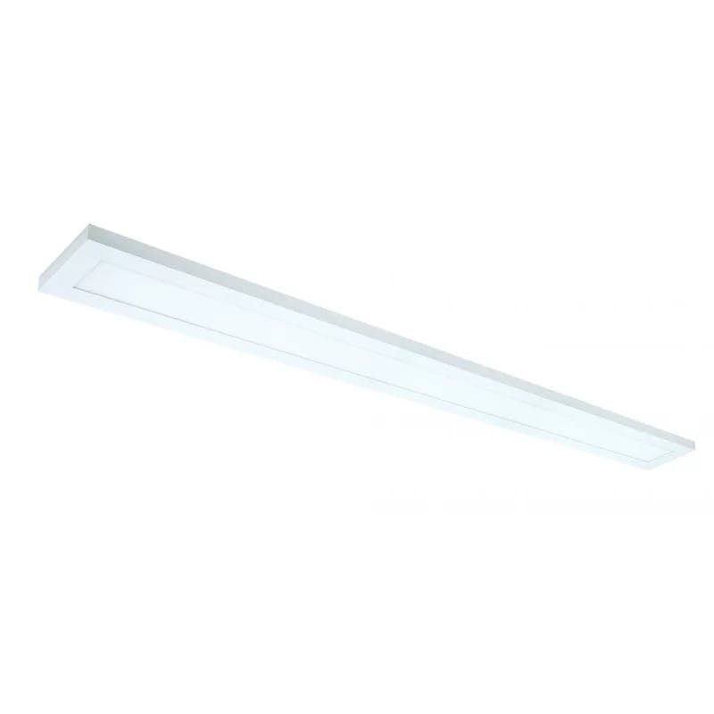 Nuvo Classic White Glass LED Flush Mount Ceiling Light