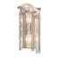 Chimera Tranquility Silver Leaf Dimmable 2-Light Sconce