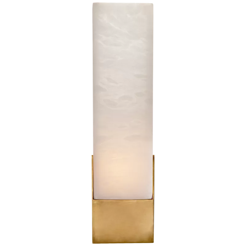 Elegant Outdoor Brass-Bronze 16'' Direct Wired Wall Sconce