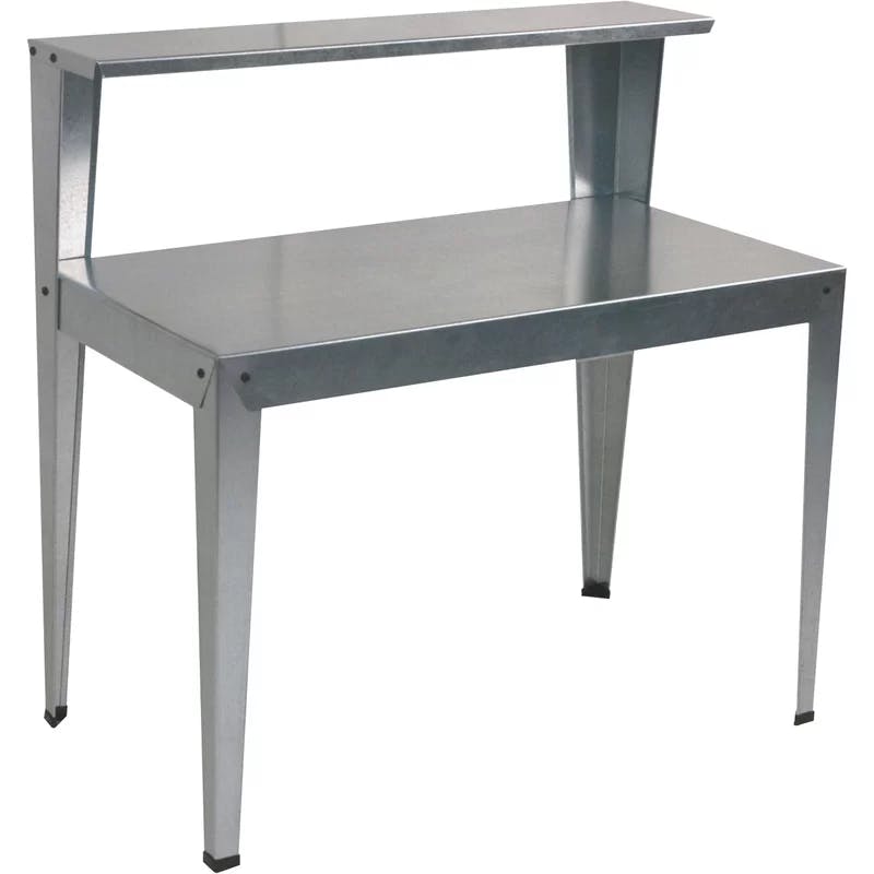 Galvanized Steel Multi-Use Workbench with Lower Shelf