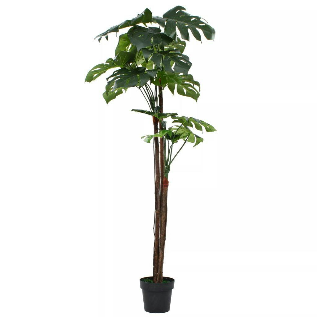 Lush Lifelike Monstera Deliciosa 67" with Realistic Wooden Stems