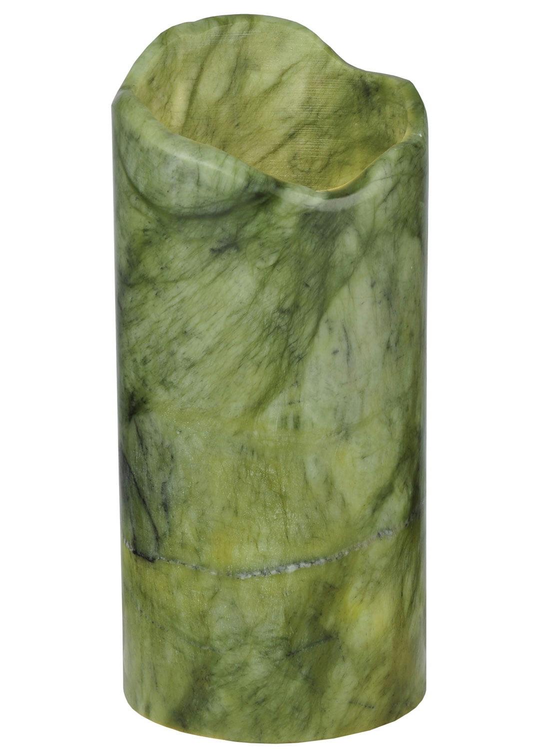 Jadestone Green 7.5'' Handcrafted Votive Candle Cover