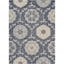 Victorian Garden Deep Gray Floral Hand-Tufted Wool Area Rug 7'x9'