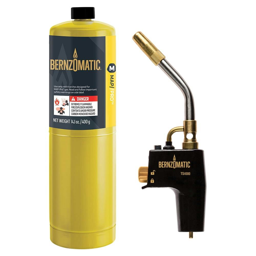 Bernzomatic High Heat Swirl Flame Torch Kit with Trigger Ignition