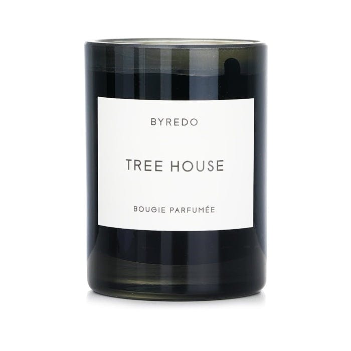 Luxury Black Pillar Scented Candle with Cedar and Sandalwood