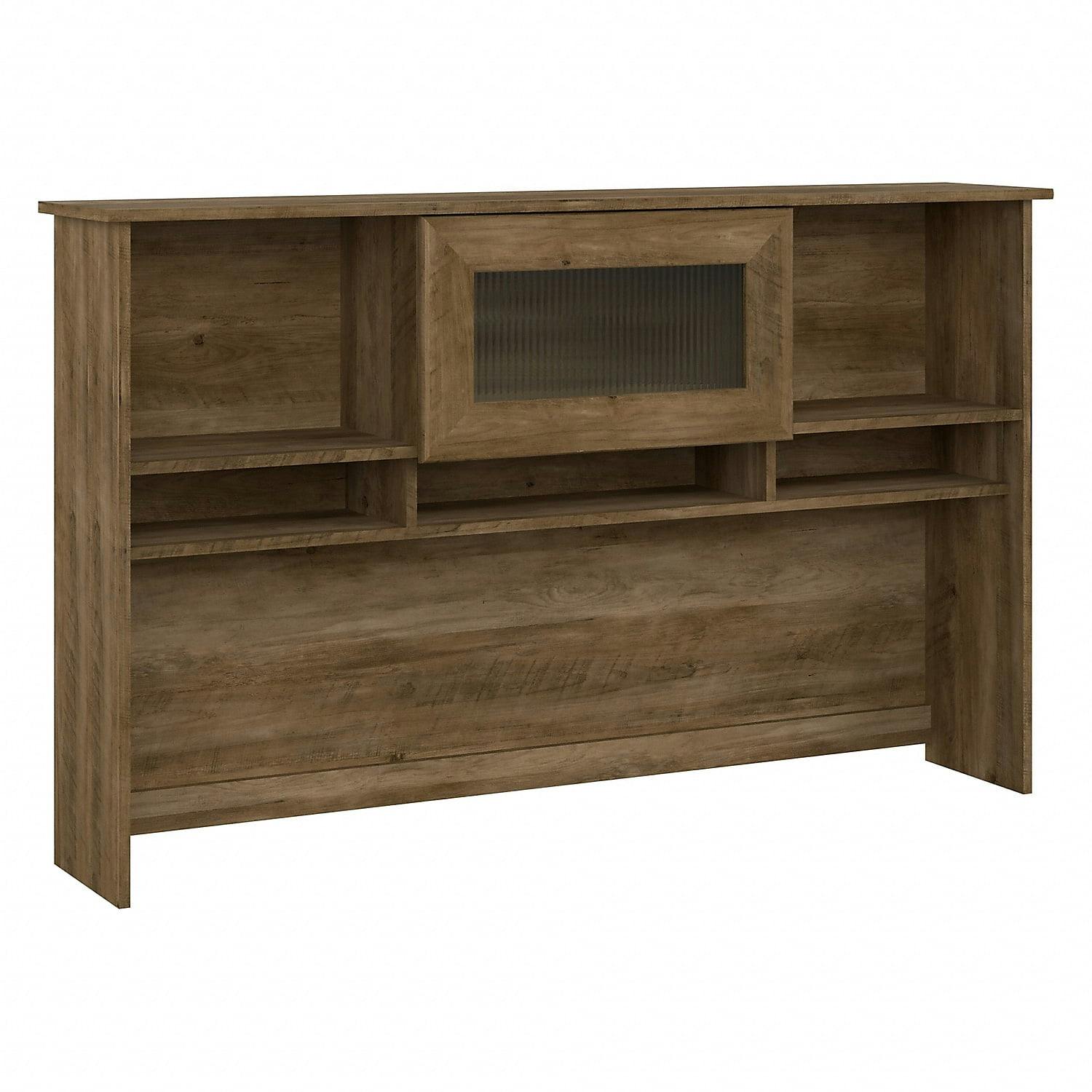 Reclaimed Pine Traditional 60W Home Office Desk Hutch