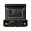 Cabrini 71'' Black Home Theater Entertainment Center with LED Lights