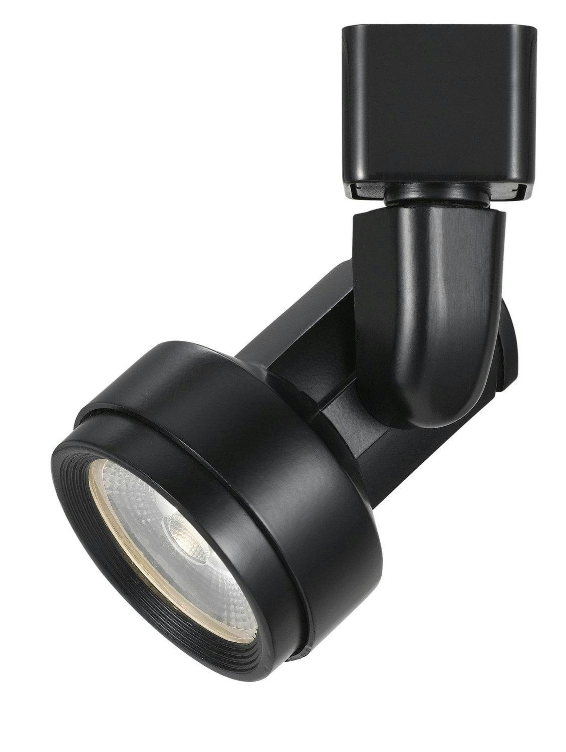 Cal 4.2" Black Dimmable Integrated LED Metal Track Light