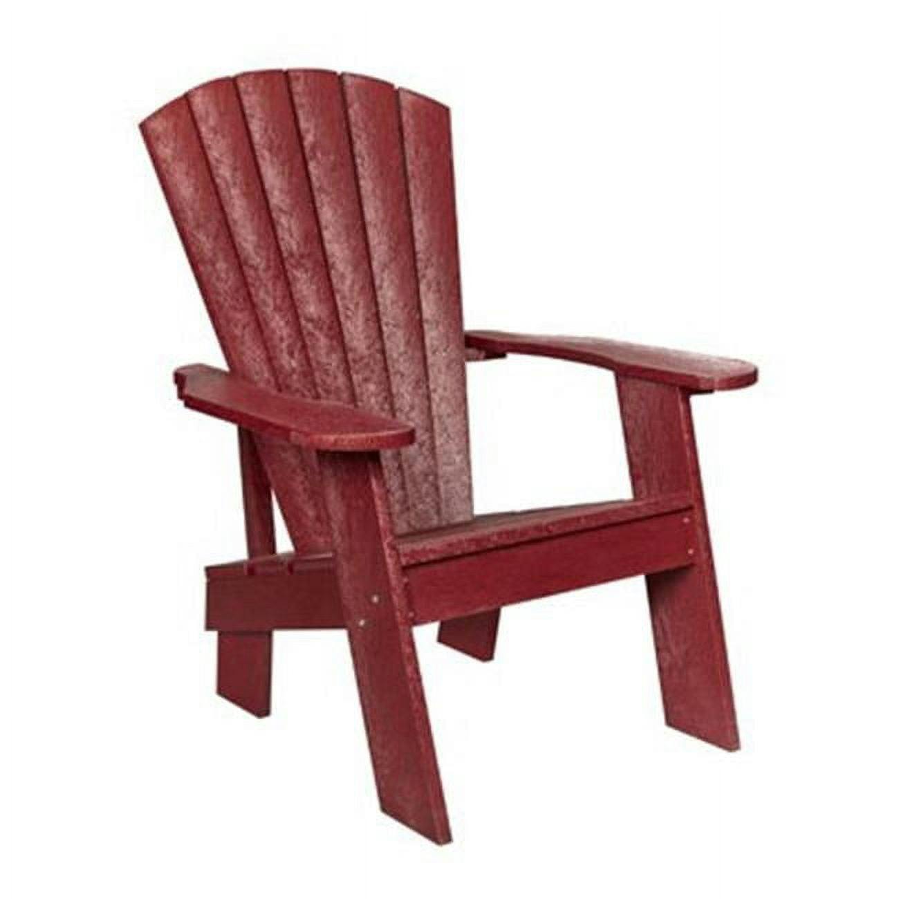 Capterra Casual Red Rock Recycled Plastic Adirondack Chair
