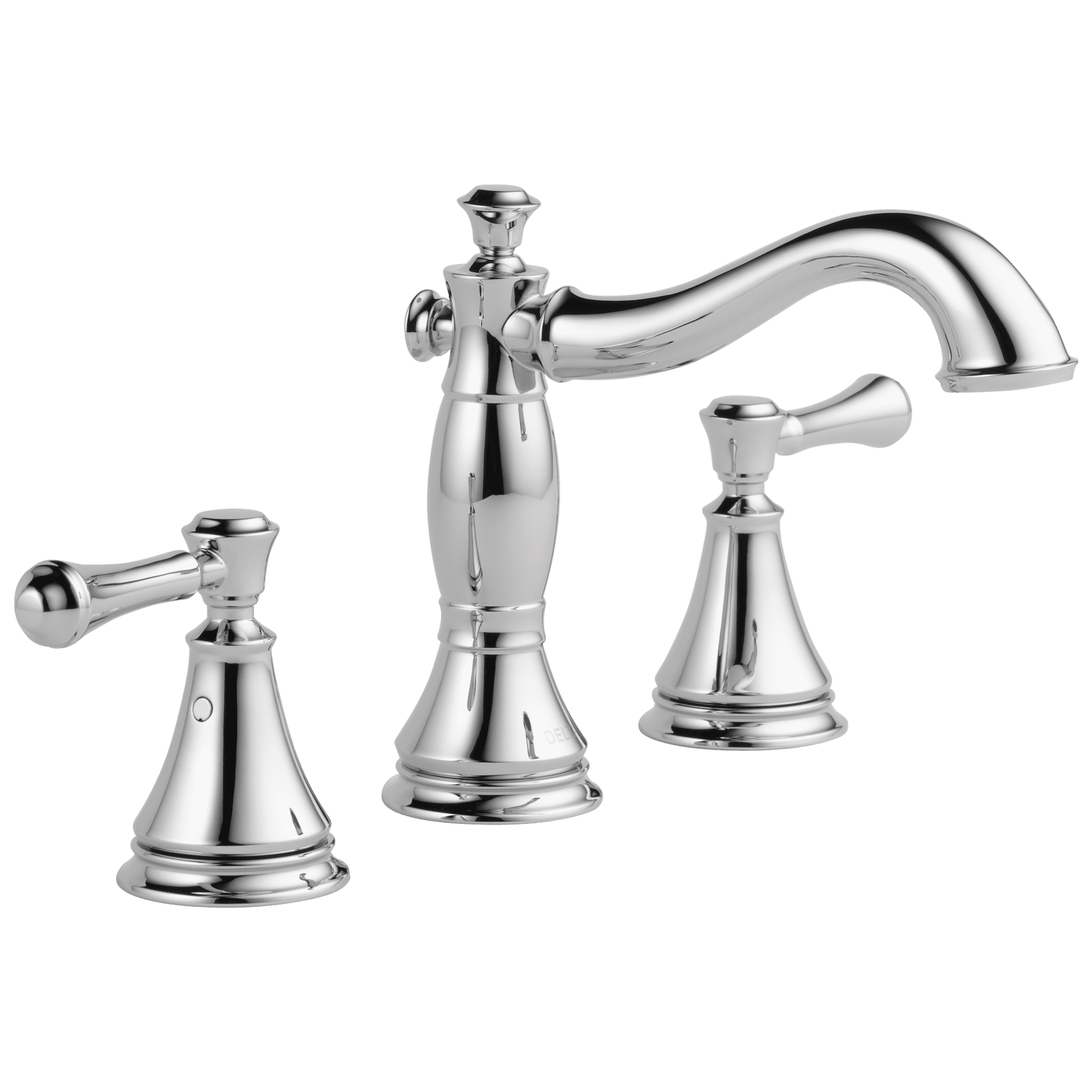 Classic Elegance 16" Chrome Widespread Bathroom Faucet with Drain Assembly