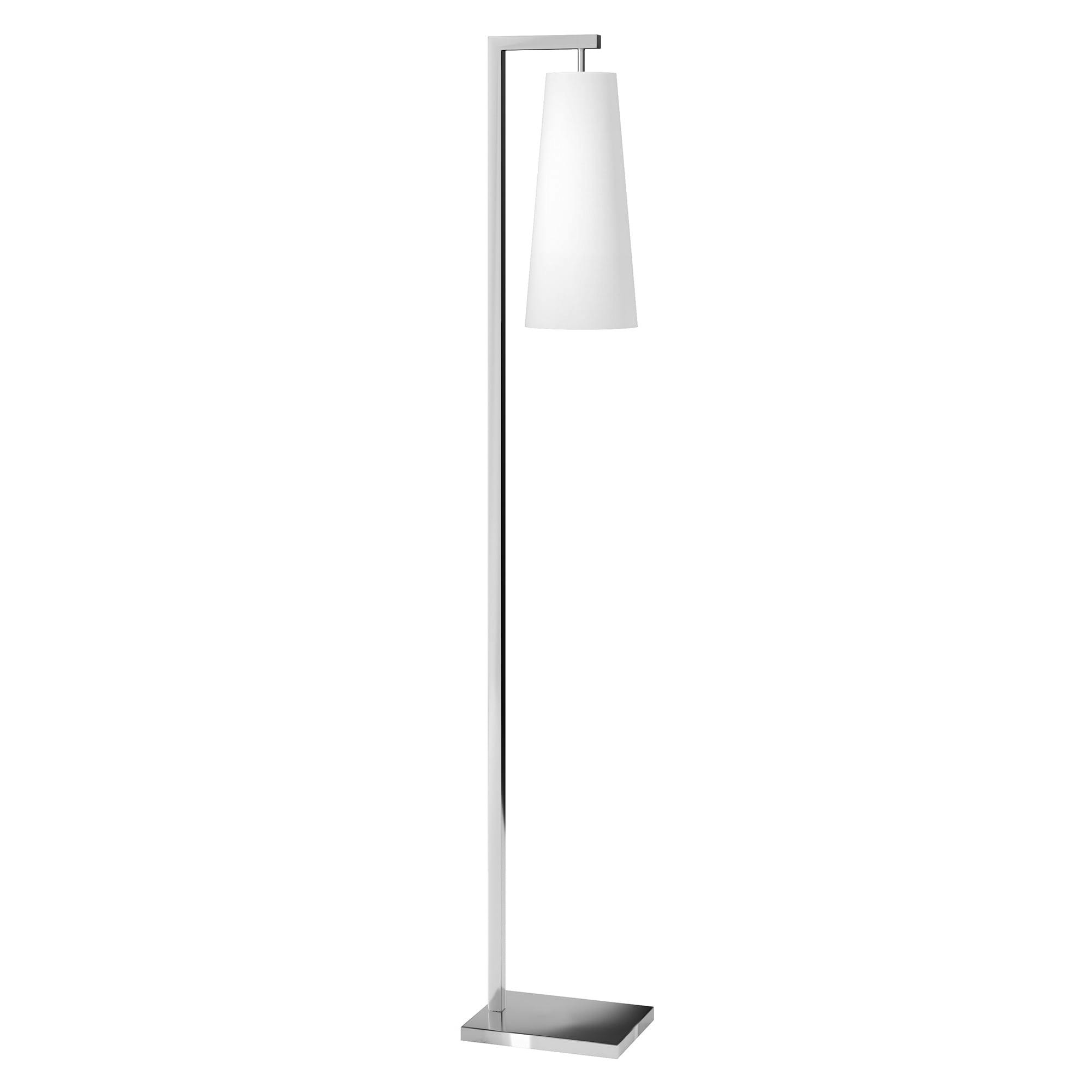 Siri & Alexa Compatible 71" White Brushed Nickel Smart Floor Lamp