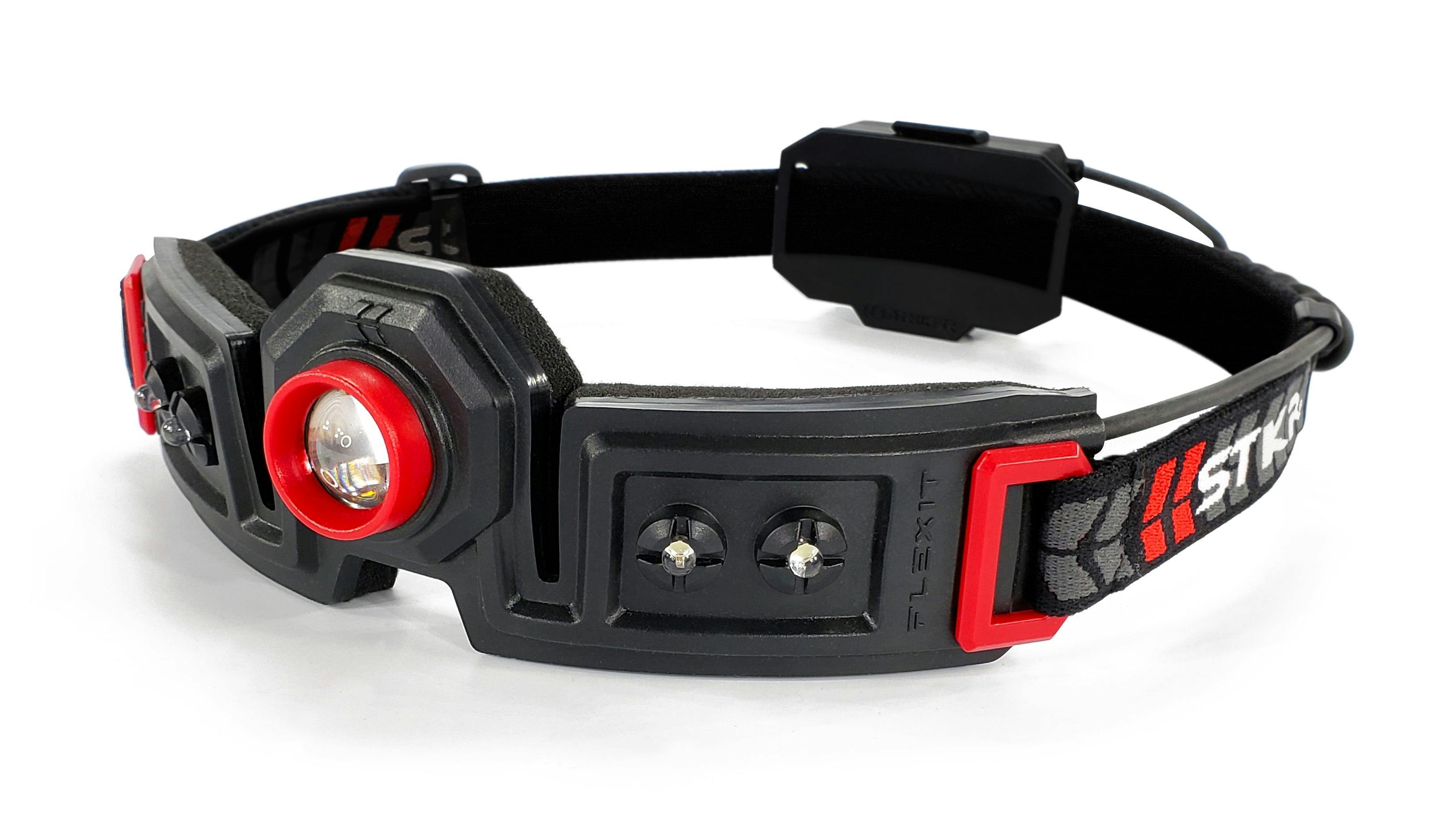 Red Halo 250 Lumens LED Adjustable Weather-Resistant Headlamp