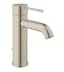 Modern Essence Nickel Single-Hole Bathroom Faucet with Eco-Friendly Design