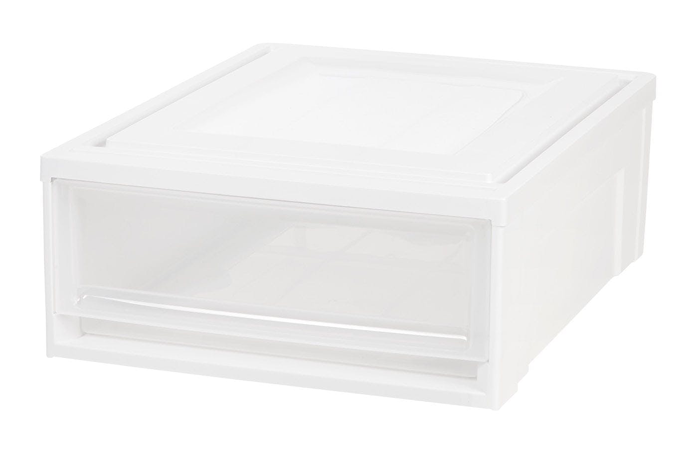 Modular Clear Plastic Stackable Storage Box Drawer 20"x14"