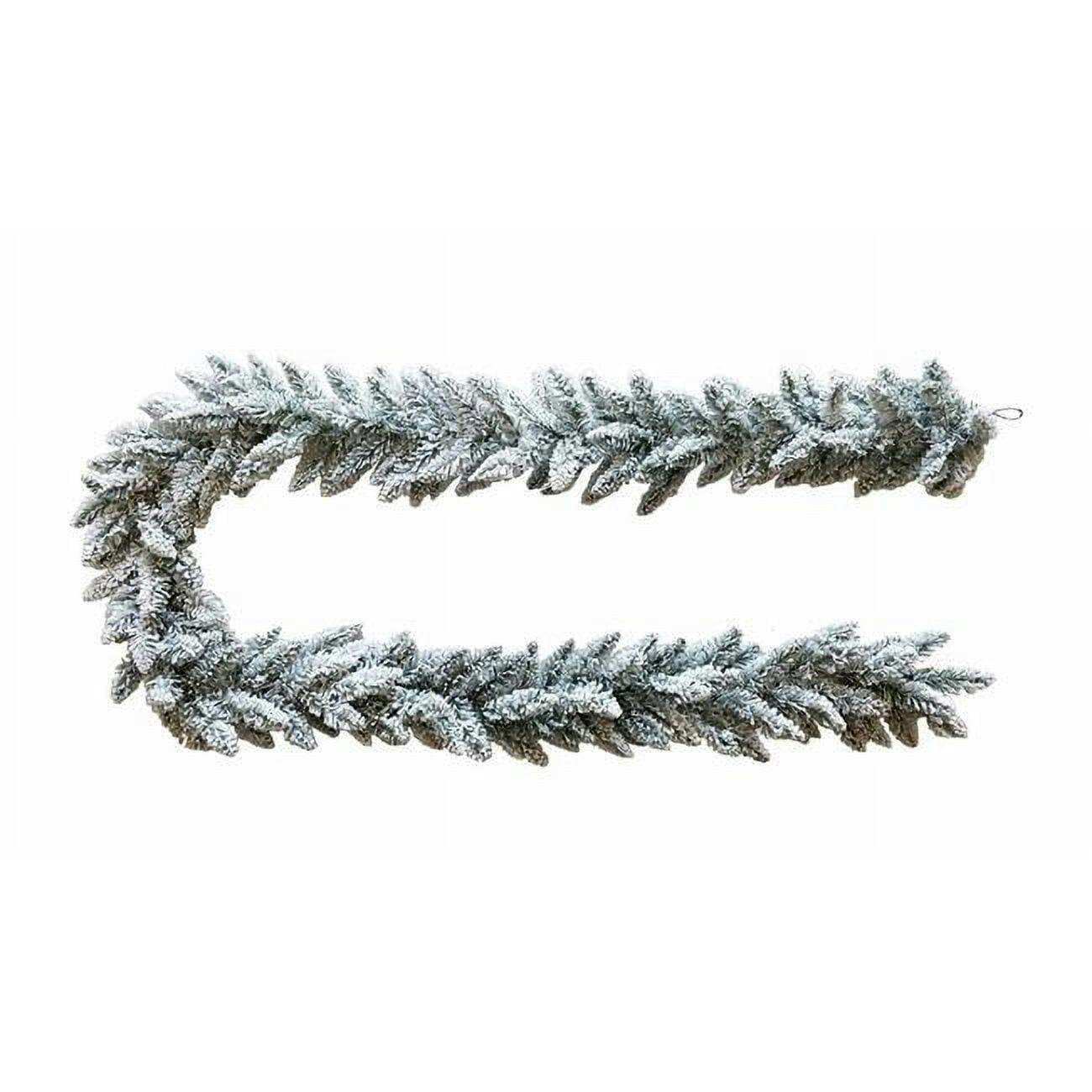 Frosted Winter Pine 9' Unlit Artificial Christmas Garland