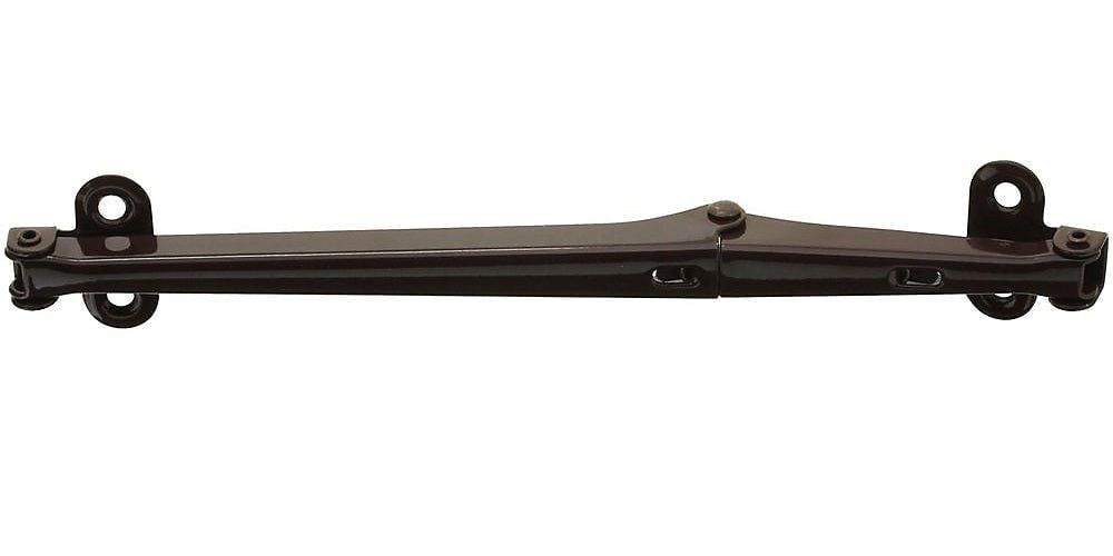 V1896 Series 10" Brown Steel Drop Leaf Support for Tables and Shelves