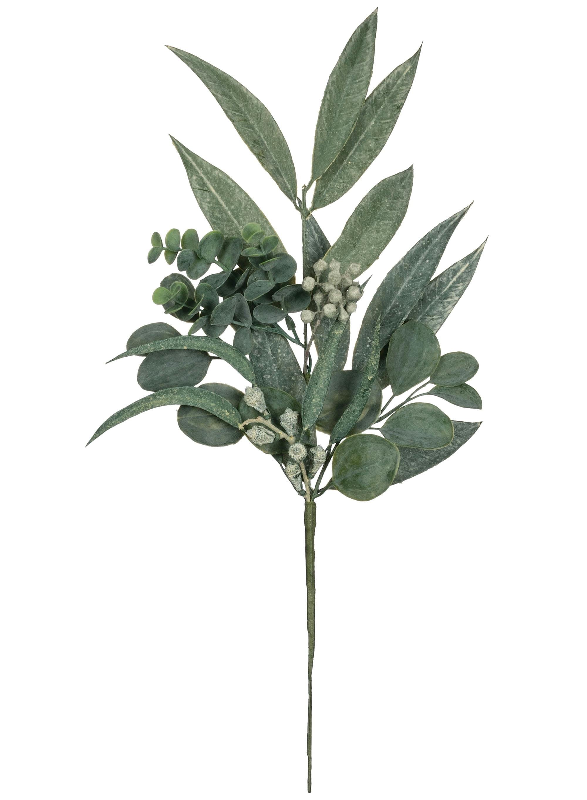 Evergreen Bliss 22" Faux Eucalyptus Tabletop Arrangement
