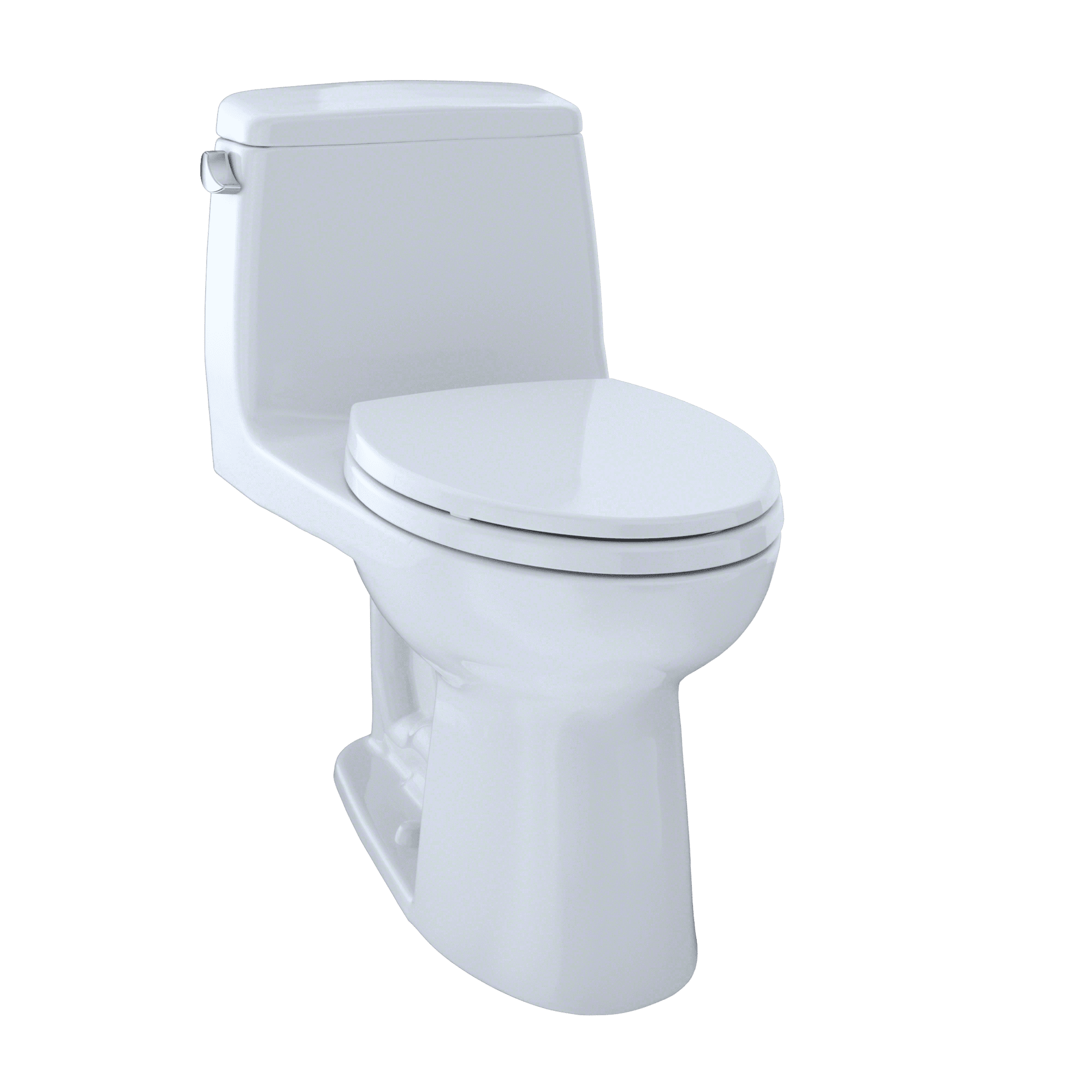 Eco-Friendly Bone Vitreous China Elongated One-Piece Toilet