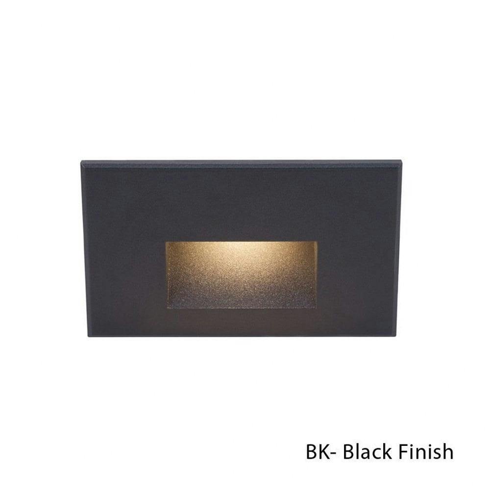 Sleek Bronze-Black LEDme Horizontal Step and Wall Light