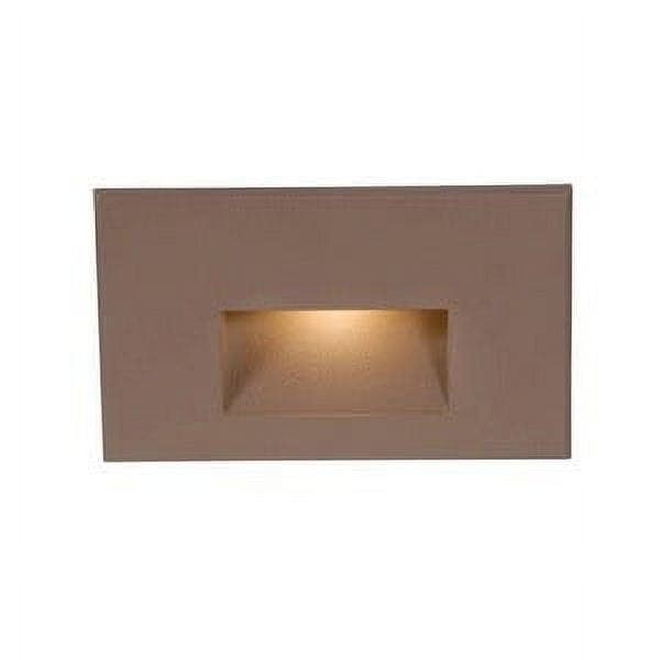 Sleek Bronze LED Step and Wall Light with Dimmable Functionality