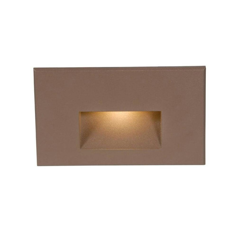 LEDme 5" Bronze Cast Aluminum LED Step and Wall Light