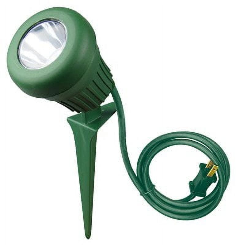 EcoBright Green LED 60W Stake Outdoor Flood Light with Color Lenses