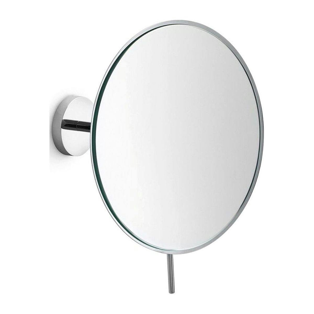 Mevedo Polished Chrome 8-11/16" Frameless Bathroom Mirror with LED Option