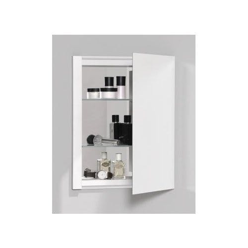 Modern Square 20" Frameless Medicine Cabinet with Interior Mirror