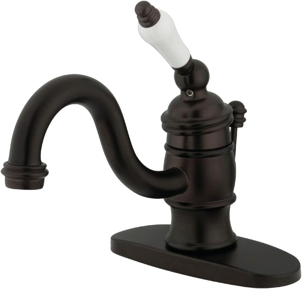 Victorian Era Single-Handle 4" Bathroom Faucet in Oil Rubbed Bronze