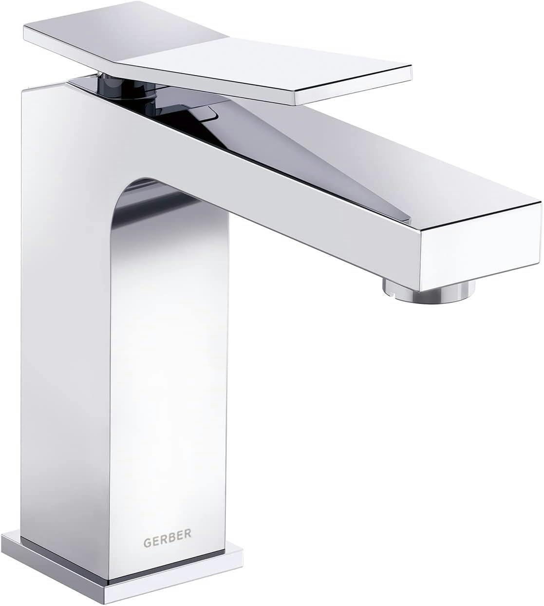 Avian Chrome Single-Handle Monoblock Bathroom Faucet