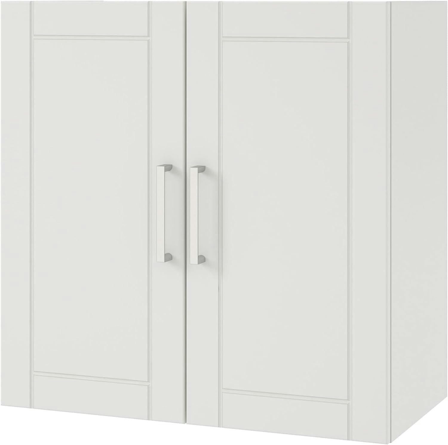 Callahan 24" White Laminated Shaker Wall Cabinet