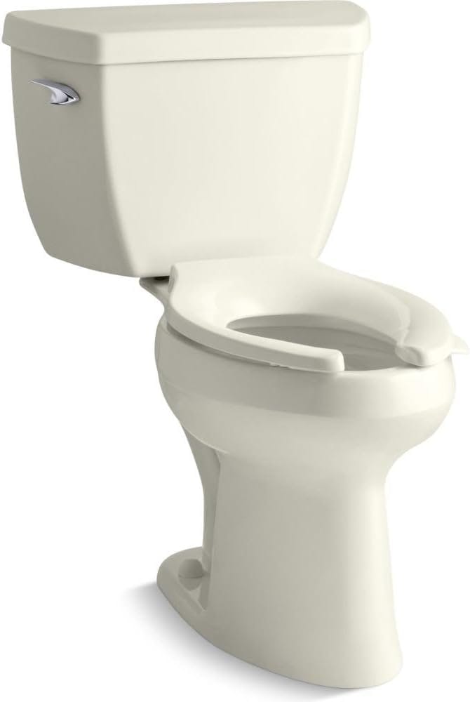 Highline Classic Biscuit Elongated Two-Piece 1.6 GPF High Efficiency Toilet